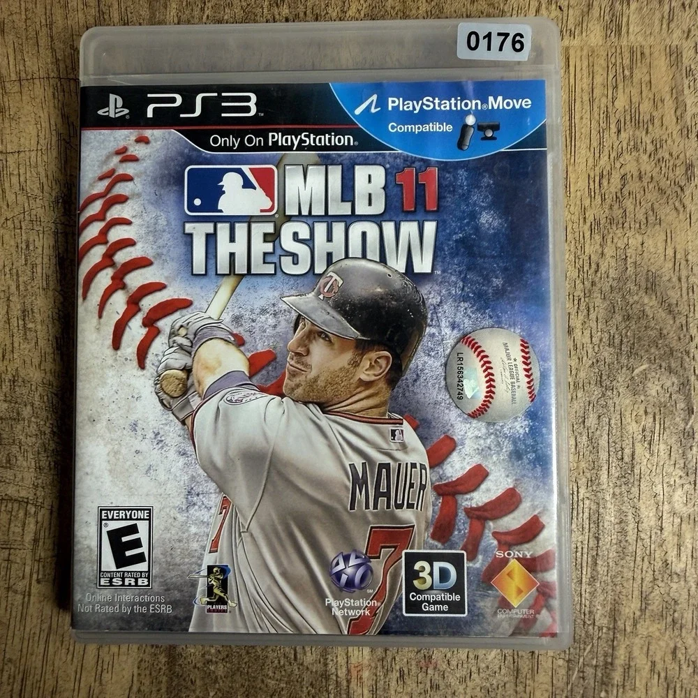 MLB 11 The Show Sony PlayStation 3 PS3 Baseball 4 Player Multiplayer Everyone